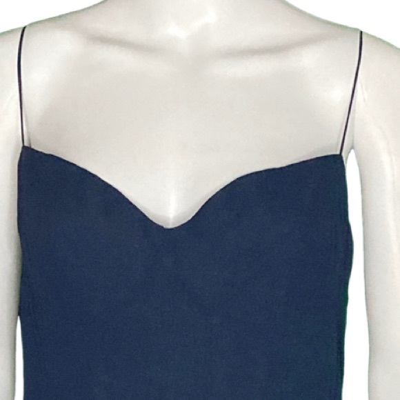 NWT Reformation Juliette Navy Dress - Sz 10 - Picture 4 of 9